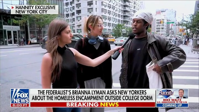 New Yorkers Are Concerned About the Safety of Students While a Homeless Encampment Is Outside College Dorm Next to NYU