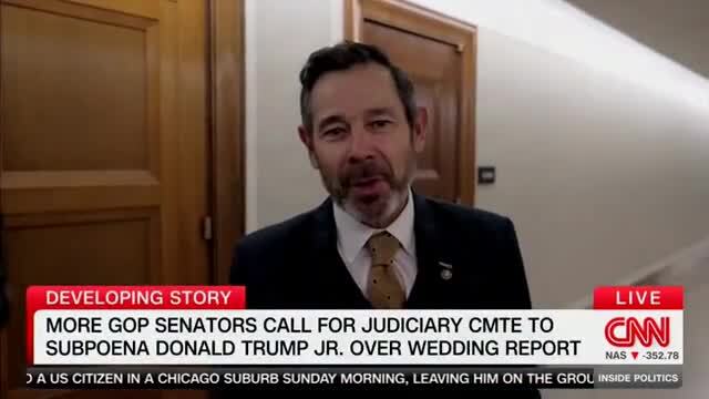 GOP Sen. Curtis Backs Subpoena of Donald Trump Jr. Over Russian Oligarch Financing His Wedding