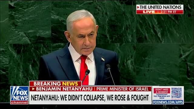 Netanyahu: ‘In This Battle Against Barbarians, We’ve Had No Greater Partner than President Trump’