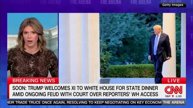 CNN’s Kasie Hunt: Trump Rolling Out Red Carpet for Xi Jinping Might Be Stepping on His Message of Defeating Communism