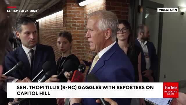 GOP Sen. Tillis: ‘People in the White House Need to Get Over a Loyalty Test’