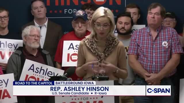 GOP Rep. Ashley Hinson Calls for End to War in Iran and Gas Tax Pause