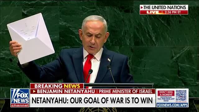 PM Netanyahu Holds Up a Starlink Device Amid Iran’s Internet Restriction: It Allows People to Access Truth, to Exercise Choice