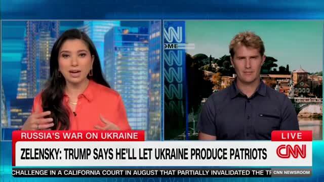 Stefano Pozzebon: ‘It’s Clearly a Potential Game Changer for the Conflict’ as Ukraine Moves Toward Patriot Production
