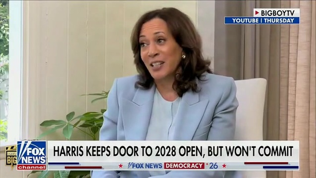 Kamala Harris on Potential 2028 Presidential Run: ‘I Am Thinking About It, but I Have Not Decided’