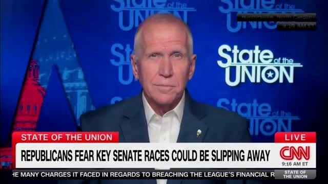 Rep. Thom Tillis on Republicans Staying Away from Trump: This Is About Keeping a Majority in the U.S. Senate