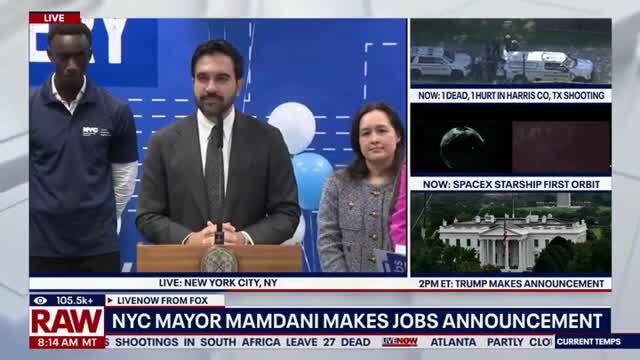 Mamdani Announces Launch of a ‘Jobs NYC Center’: It Will Also Fight ‘Loneliness and Isolation’ of Those Looking for Jobs