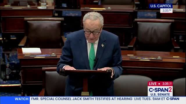 Chuck Schumer: ‘Corruption Is a Hallmark of This Administration’; ‘It’s Endless’