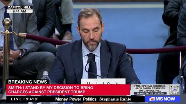 Jack Smith: ‘Our Investigation Developed Proof Beyond a Reasonable Doubt that President Trump Engaged in Serious Crimes Against Our Nation’