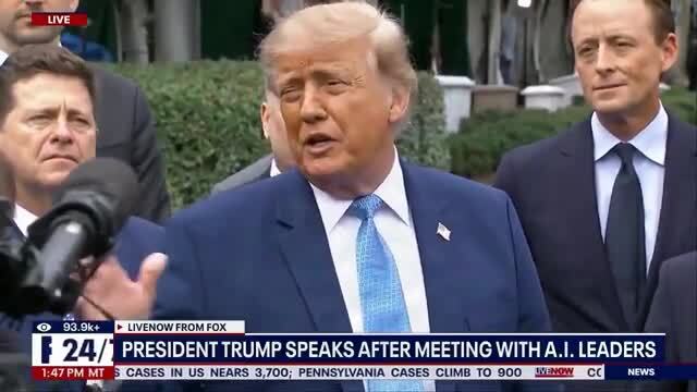 Trump on Super Intelligence: ‘It Is the Biggest Thing There Is — Maybe the Biggest Thing There’s Ever Been’