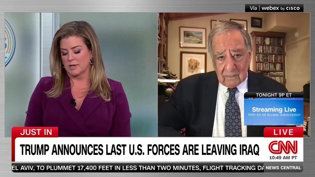 Leon Panetta: I Worry About Trump Announcing Total Withdrawal of U.S. Troops from Iraq When We’re in a Middle of a War with Iran