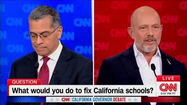 Xavier Becerra Says He’ll Reward Teachers After Steve Hilton Accuses of Him of Being Sponsored by the Teachers Union