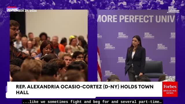 AOC Calls for ‘Tuition-Free Public Colleges and Universities’ to Combat Higher Education Costs