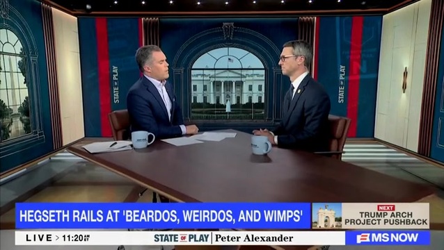 Dem Rep. Walkinshaw: Pete Hegseth ‘Should Be Impeached’