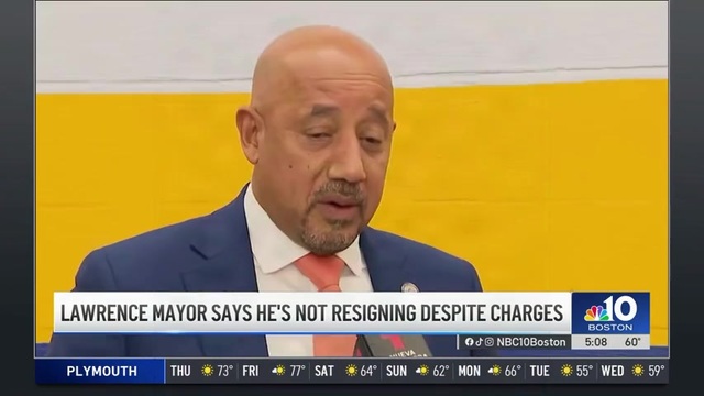 Lawrence, Mass. Dem Mayor Is Refusing to Resign Despite Being Arrested for Embezzling & Money Laundering More than $1.5 Million in Covid Funds