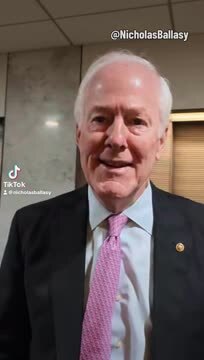 Sen. Cornyn on Paxton Trashing GOP Midterm Convention: ‘Another Self-Inflicted Wound’