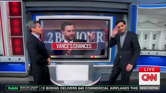 CNN’s Enten: At This Point, J.D. Vance Is the Most Likely To Be the Next President of the United States