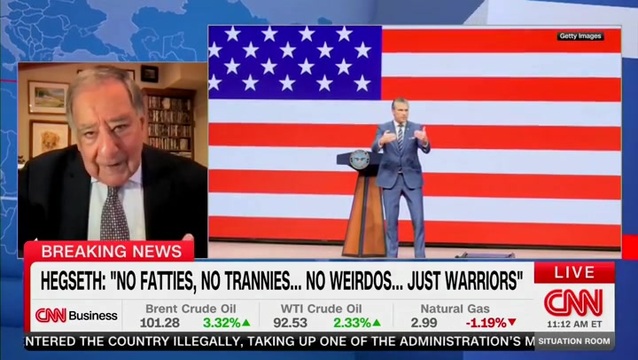 Leon Panetta: Sec. Hegseth Should Be Focusing on the Iran War, Not ‘Woke Issues’