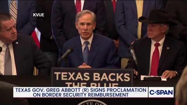 Gov. Abbott on $7.5B Check from DHS Over Border Costs: We’re Not Finished in Ensuring That Texas Gets Back Every Dollar We Can