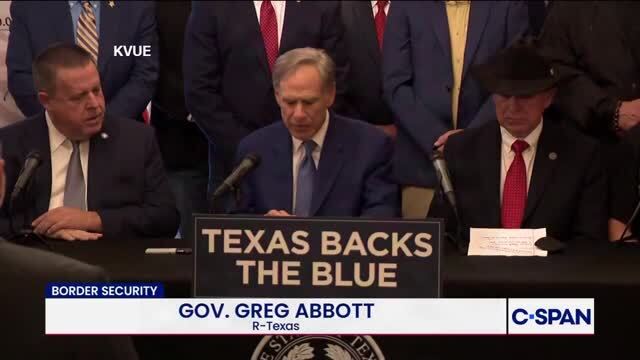 Gov. Abbott Honors Border Security Officers: Texas Will Always Stand with the Men and Women of Law Enforcement
