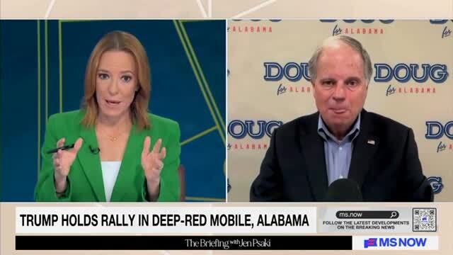 Doug Jones: Republicans Are ‘Taking Credit for This Bridge When They Didn’t Vote for It’