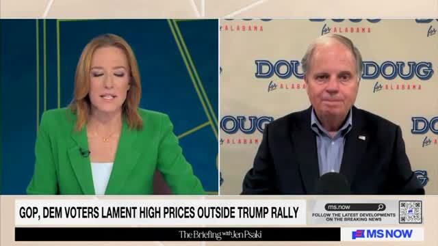 Doug Jones: ‘I Can Tell You They Are Not Fine With It’ as Alabama Voters Face Rising Gas Prices