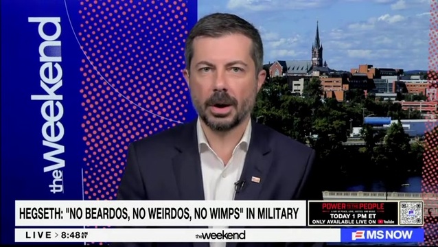 Buttigieg: Pete Hesgseth ‘Has No Business Lecturing Various People Domestically That He Doesn’t Like’