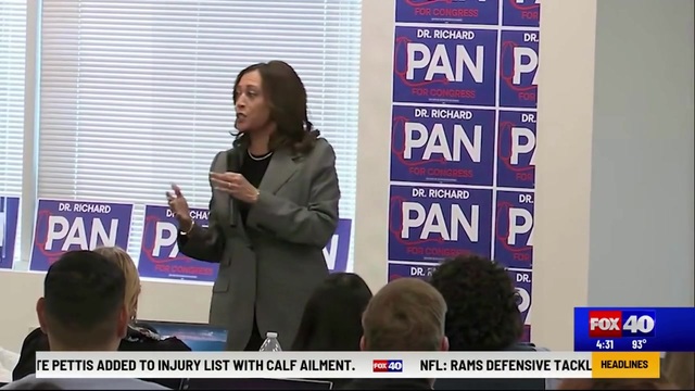Kamala Harris Slams Former Republican, Now Independent Congressional Candidate Kevin Kiley: ‘This Guy, Who Was That Guy, and Is Still This Guy and That Guy’