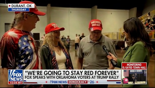 Oklahoma Voter: ‘We’re Going to Stay Red Forever’
