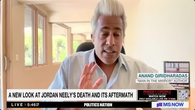 Anand Giridharadas: Jordan Neely ‘Was an Embodiment of Someone Who Tried to Make Art and Pursue Art’