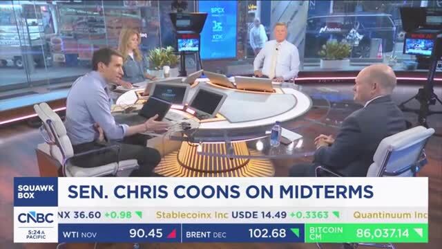 Sen. Coons: Focusing on Far-Right, DSA Candidates Is a ‘Distraction’