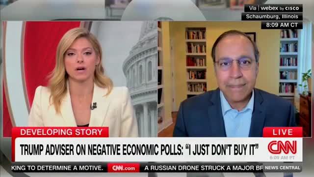 Dem Rep. Krishnamoorthi on NEC Dir. Hassett Denying Negative Economic Polls: ‘He’s Living in an Alternative Reality’