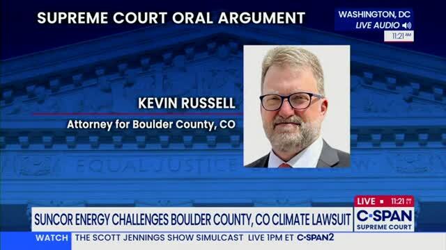 Boulder Plaintiff Admits There’s No Limiting Principle in His Crusade Against Companies Emitting Emissions