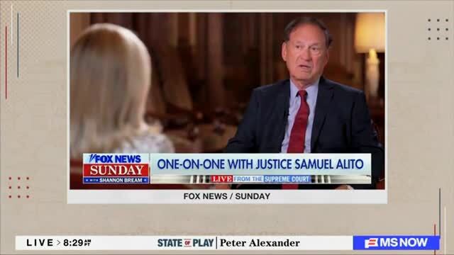 Alex Wagner: I Was Struck by the Fact That Justice Alito Put the Blame for Threats Against SCOTUS Squarely on Biden