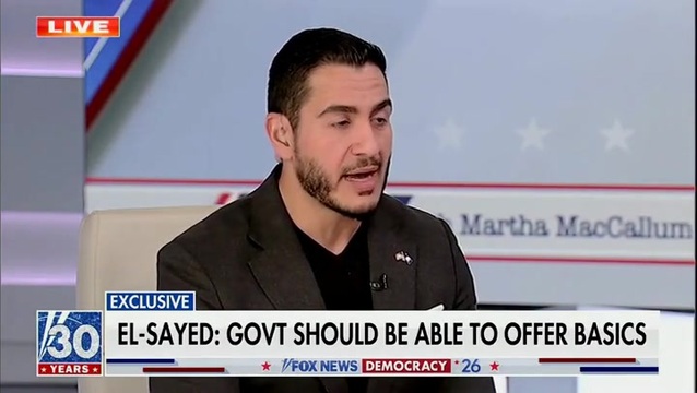 Abdul El-Sayed: It’s Not Disturbing to Think the Gov’t Should Ensure You Live a Dignified Life