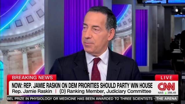 Dem Rep. Raskin: The Executive Branch Has Become ‘a Money-Making Operation’; ‘We‘re Going to Expose Every Facet of the Corruption’