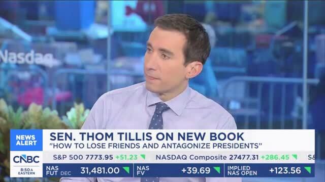 Sen. Tillis on Iran: ‘We Have Meandered for 4 or 5 Months, and Hegseth Has Been Asleep at the Switch’