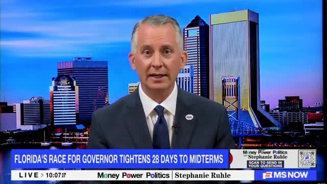 Fla. Gubernatorial Candidate Appears to Read Off a Script Mid-Interview: ‘David Jolly Condemns Socialism’