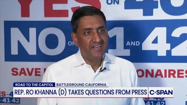 Rep. Khanna on AI Regulation Violators: If They’re Creating Models That Could Hack Something, Then There Needs To Be That Investigation