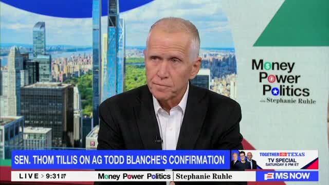 Thom Tillis: Anytime a President Makes a Billion Dollars in the Same Year that People Are Growing up in a Trailer Park, It’s a Bad Look