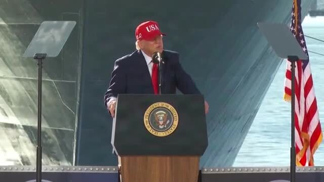 Trump: New Maryland Defense Shipyard Will Create over 3,100 Jobs