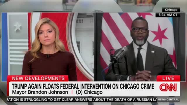 Mayor Brandon Johnson Says Trump Should Invest in the People of Chicago, Not Deploy Nat’l Guard