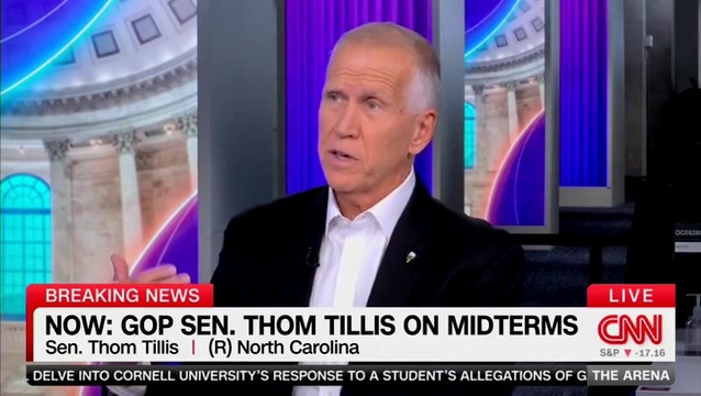 Sen. Tillis: ‘After Epic Fury, There Really Haven‘t Been a Lot of Measurable Results’
