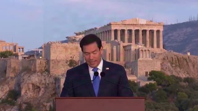 Sec. Rubio in Athens: The Civilizations That Built What Stands Behind Me, Have Captivated the Imagination of the Western World