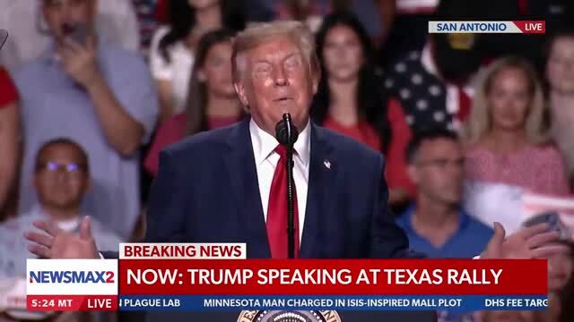 Trump: Talarico Is Sick Because He’s Been Forced to Eat Meat