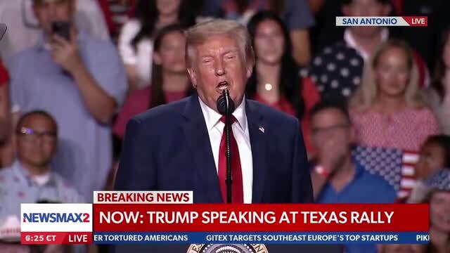 Trump: James Talarico Would Eat Meat and Then Throw up at the Back of the Tent