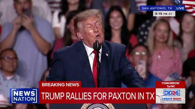 Man in MAGA Hat Yanks Heckler Down by His Hair as President Asks, ‘Is There Anything Like a Trump Rally?’
