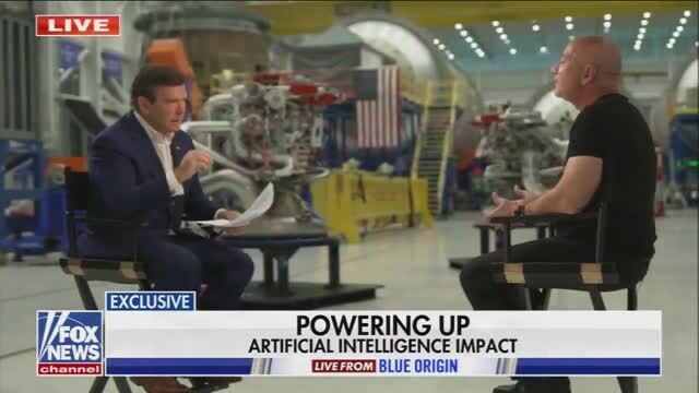 Jeff Bezos Deflects When Asked if Retirees Should Invest on A.I. Stocks