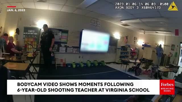 Police Video Shows 6-Year-Old Cursing at Police After Shooting Teacher