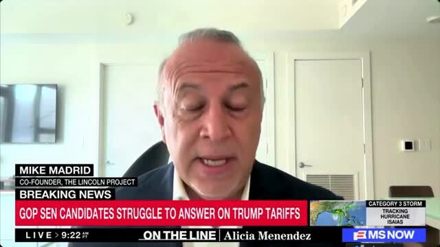Mike Madrid: Trump’s Personal Ratings Are at the Lowest that They’ve Been Historically